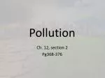 Pollution - slide 1