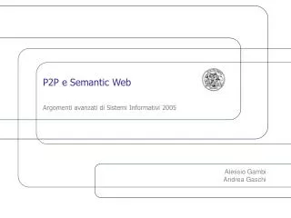 p2p e semantic web