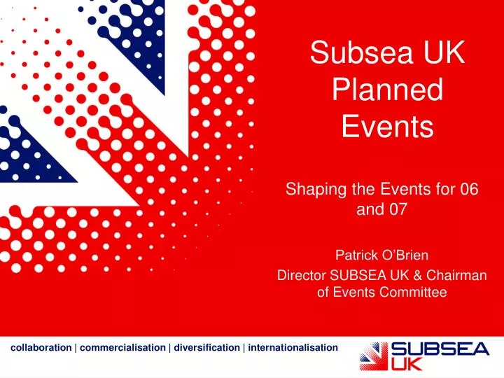 subsea uk planned events