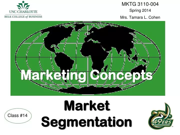 marketing concepts market segmentation