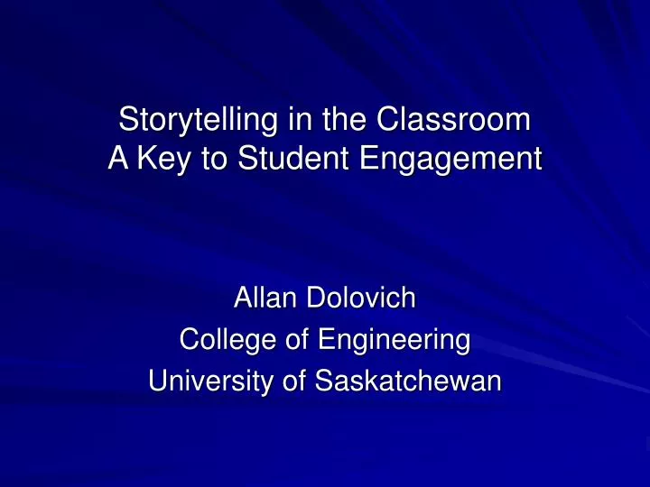storytelling in the classroom a key to student engagement