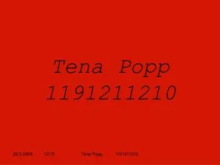 Tena Popp 1191211210