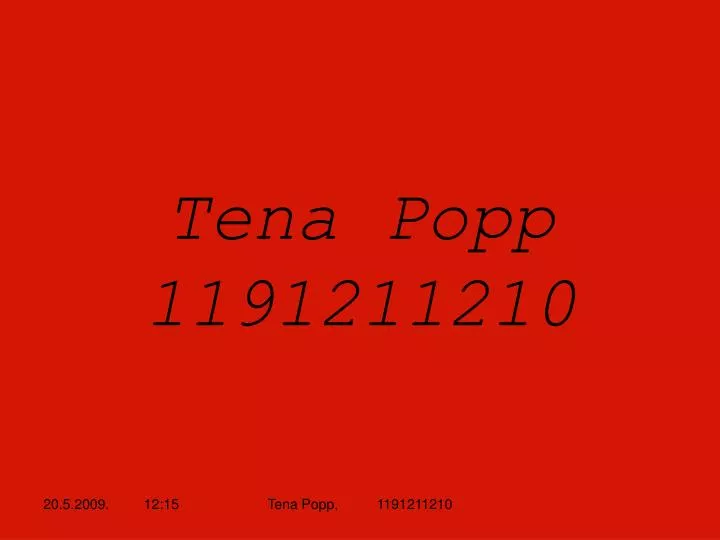 tena popp 1191211210