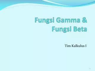 fungsi gamma fungsi beta