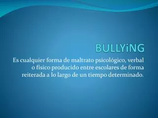 bullying