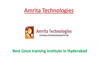 Red Hat Linux Training Hyderabad
