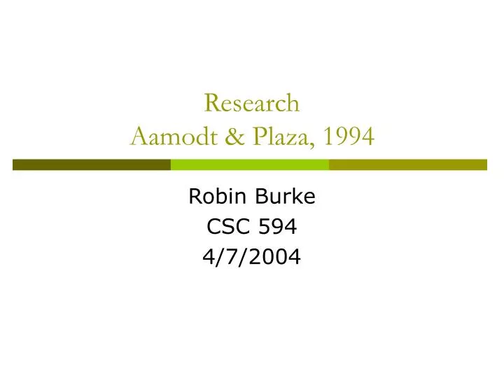 research aamodt plaza 1994