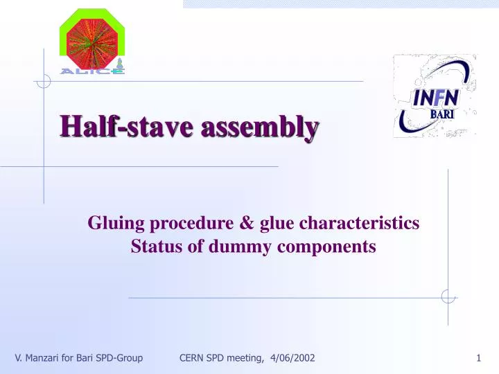 half stave assembly