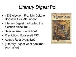 Literary Digest Poll