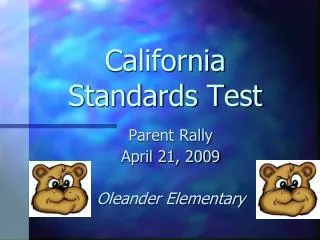 California Standards Test