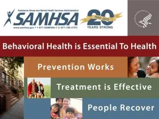 SAMHSA/CSAP Underage Drinking Prevention National Media Campaign