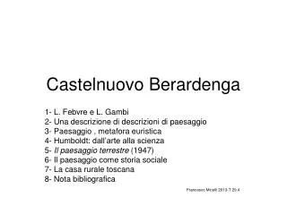 castelnuovo berardenga