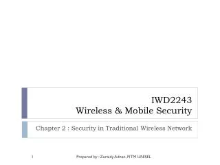 iwd2243 wireless mobile security