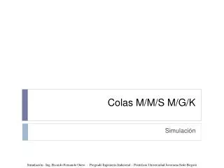 colas m m s m g k