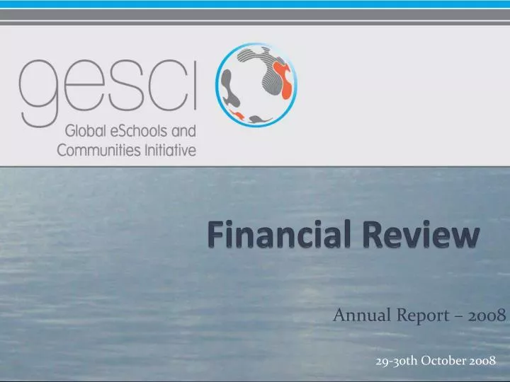 financial review