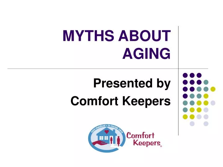 myths about aging