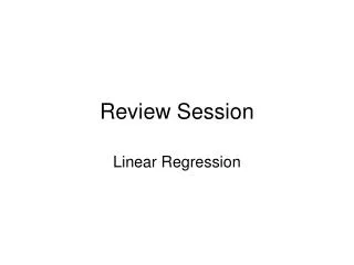 Review Session