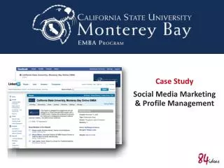 Case Study Social Media Marketing &amp; Profile Management