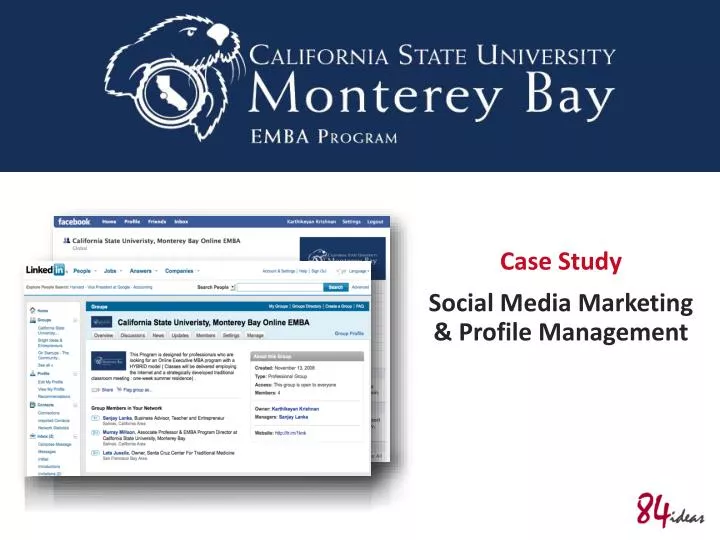 case study social media marketing profile management