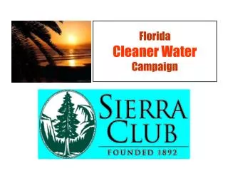 Florida Cleaner Water Campaign