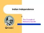 Indian Independence - slide 1