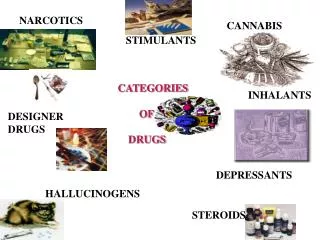 CATEGORIES OF DRUGS