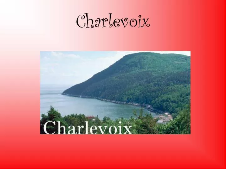 charlevoix