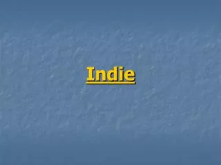 indie