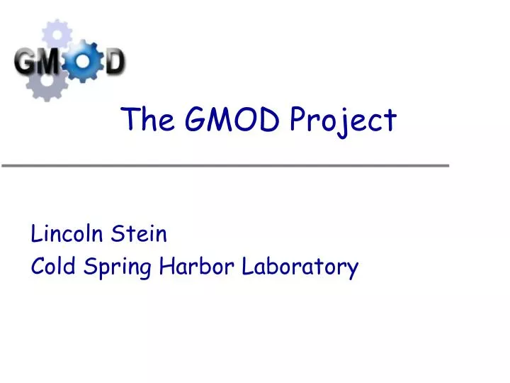 the gmod project