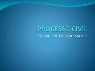 processo civil