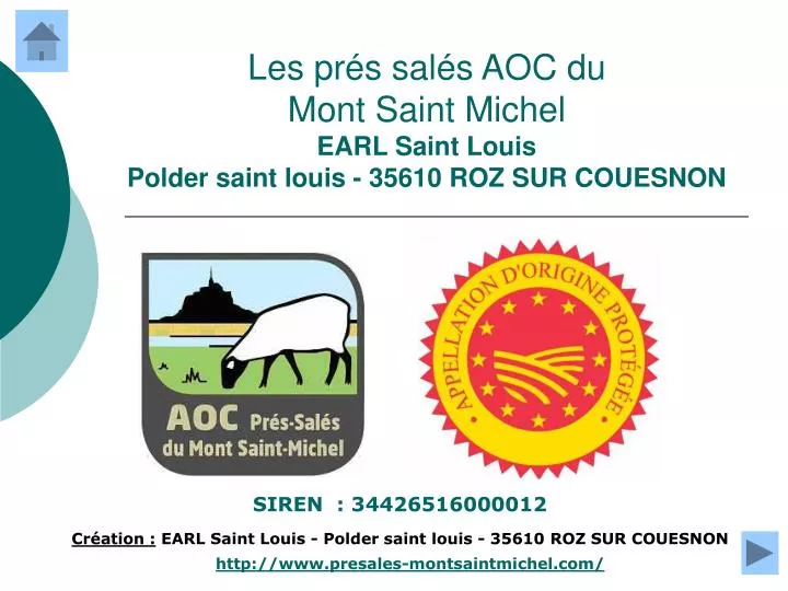 les pr s sal s aoc du mont saint michel earl saint louis polder saint louis 35610 roz sur couesnon