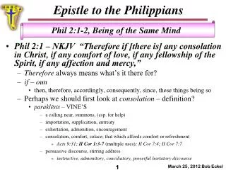 Epistle to the Philippians