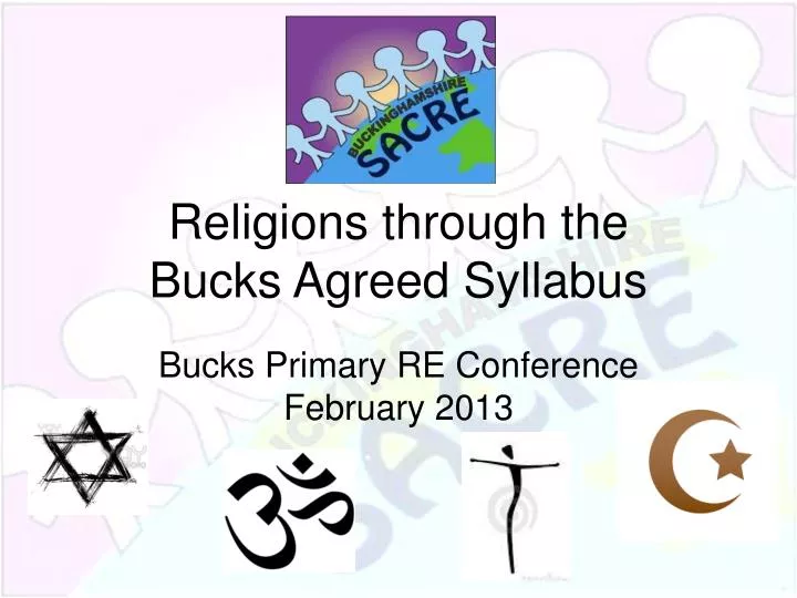 religions through the bucks agreed syllabus
