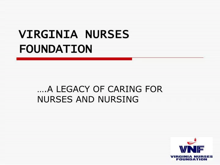 virginia nurses foundation