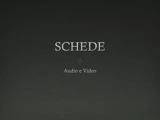 schede