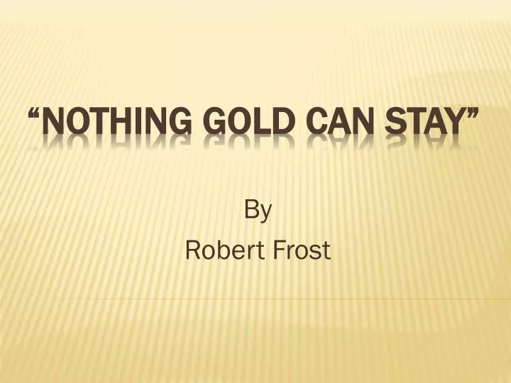 by robert frost