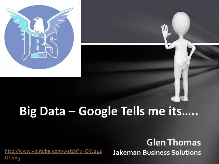 big data google tells me its