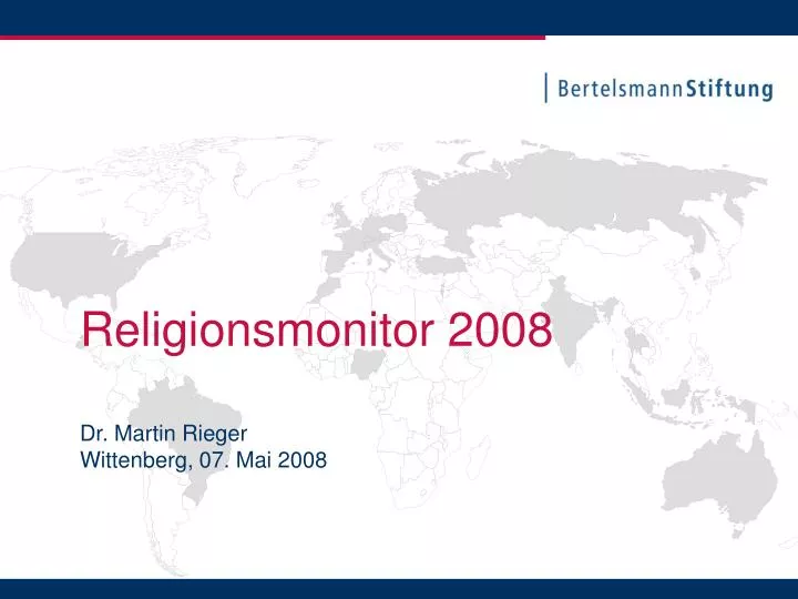 religionsmonitor 2008