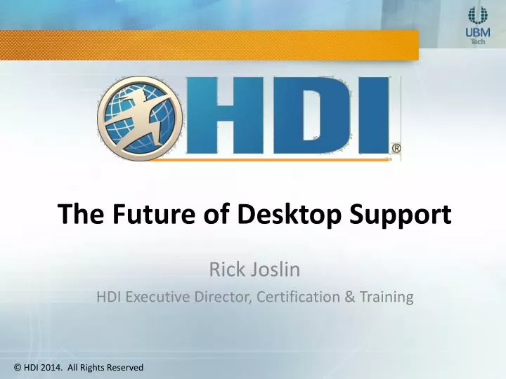 the future of desktop support