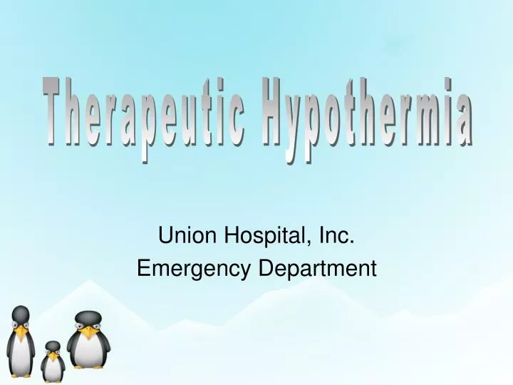 union hospital inc emergency department