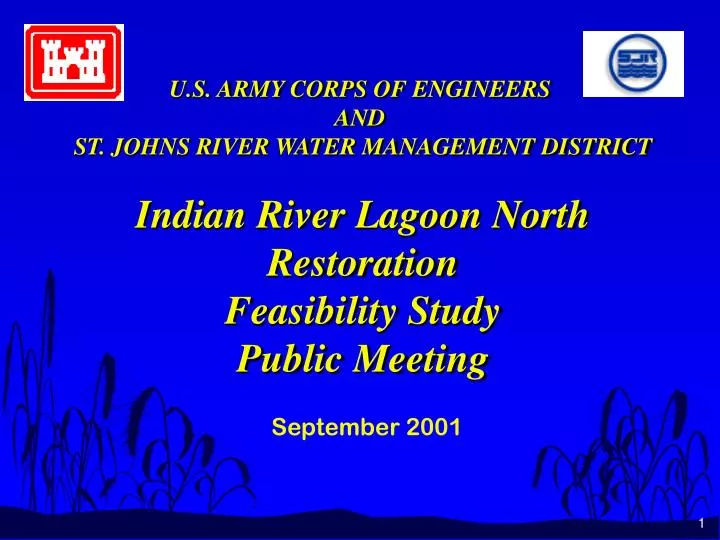 u s army corps of engineers and st johns river water management district
