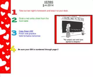 VERBS 9 -4-2014?