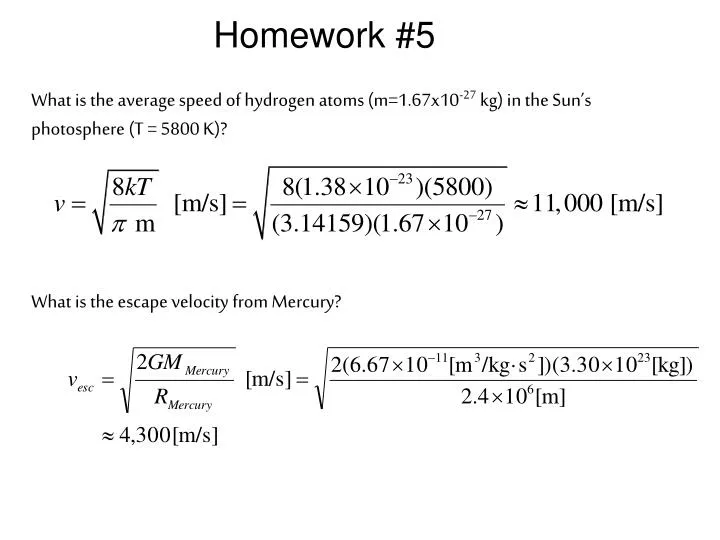 homework 5