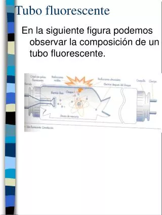 tubo fluorescente