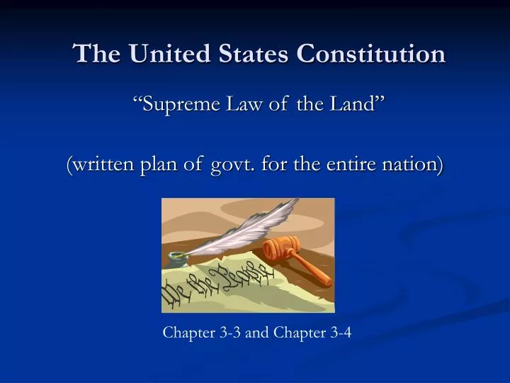 the united states constitution