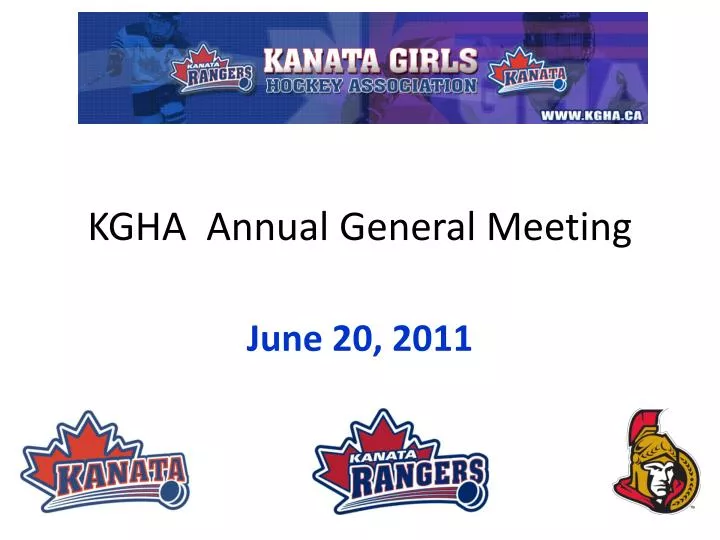 kgha annual general meeting