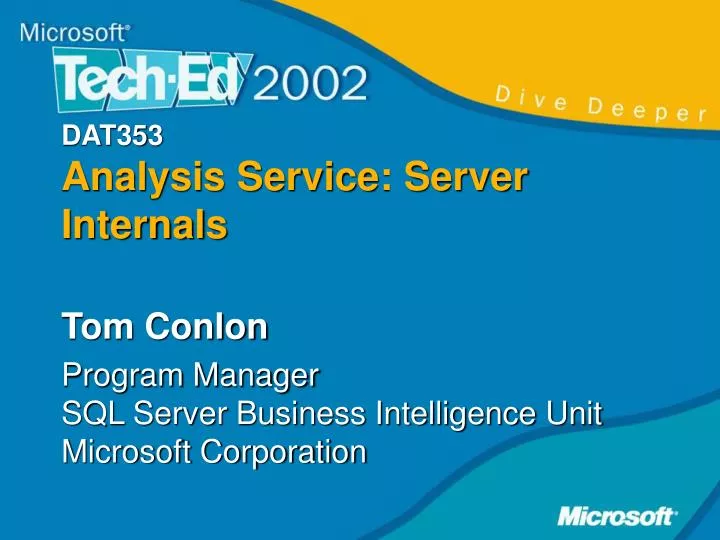 dat353 analysis service server internals