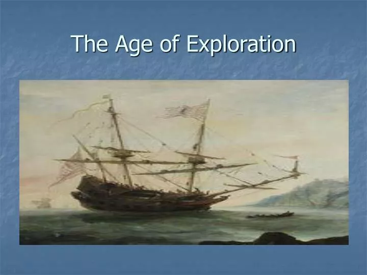 the age of exploration