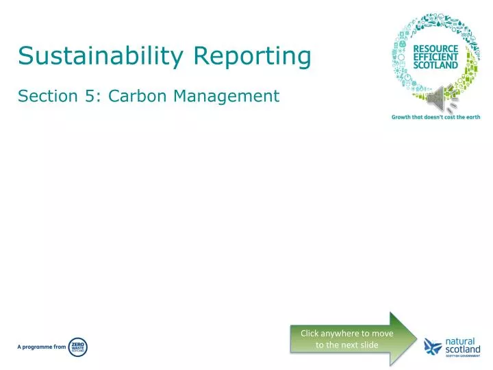 sustainability reporting