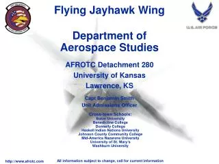 Department of Aerospace Studies